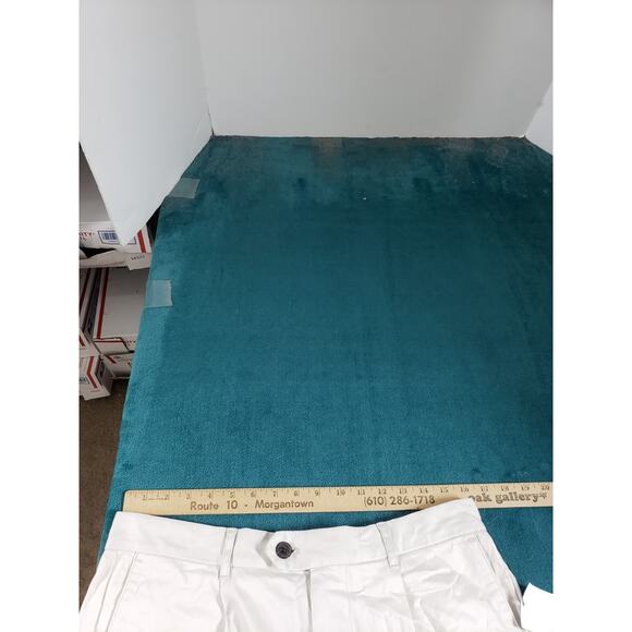 Goodfellow Pants Size 32x32 Mens Beige Chino Khaki Stretch Work Pleated NWT - Picture 11 of 15